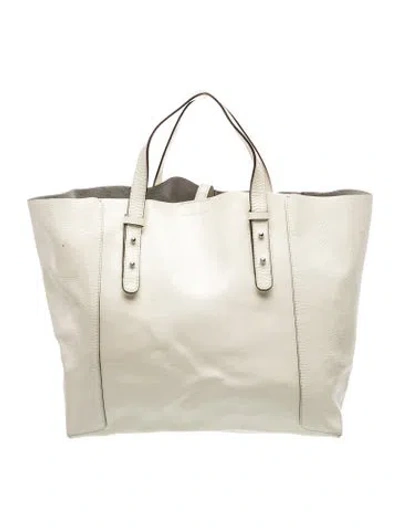 Pre-owned Gerard Darel Leather Top Handle Bag In Neutral