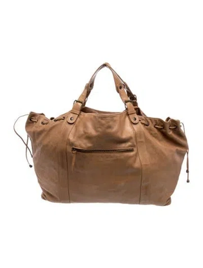 Pre-owned Gerard Darel Leather Tote In Brown