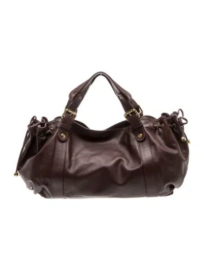 Pre-owned Gerard Darel Leather Tote In Brown