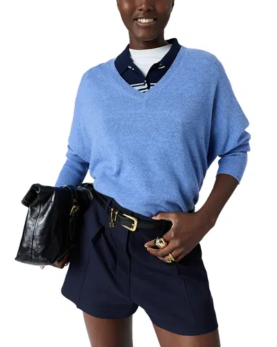 Gerard Darel Lenae Cashmere Sweater In Blue