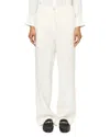 Gerard Darel Lene Linen Pants In Ecru