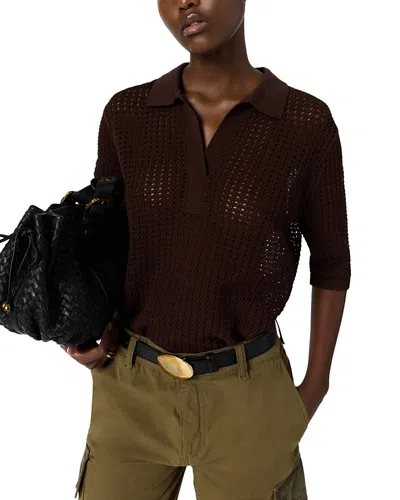 Gerard Darel Liane Polo In Brown