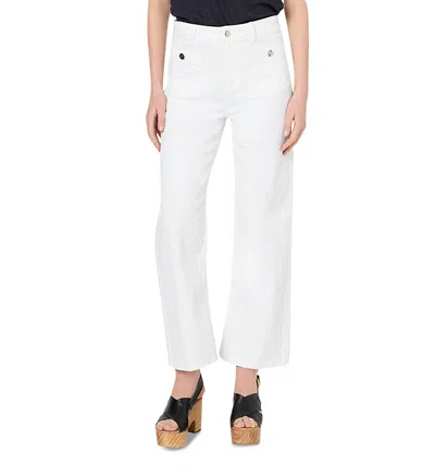 Gerard Darel Lida Straight Jeans In White