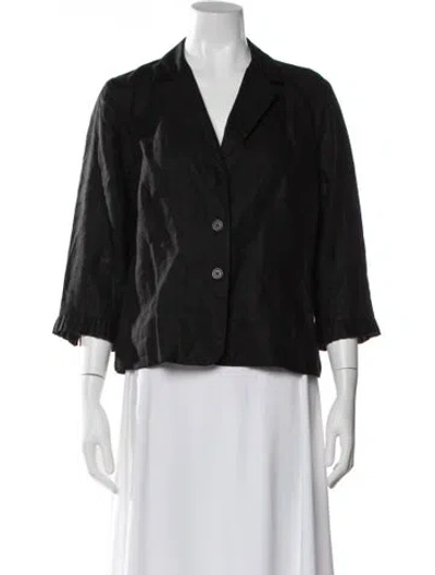 Pre-owned Gerard Darel Linen Blazer In Neutral