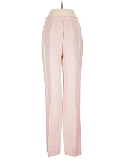 Pre-owned Gerard Darel Linen Pants In Pink