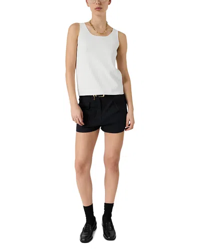 Gerard Darel Lucina Knit Tank In White