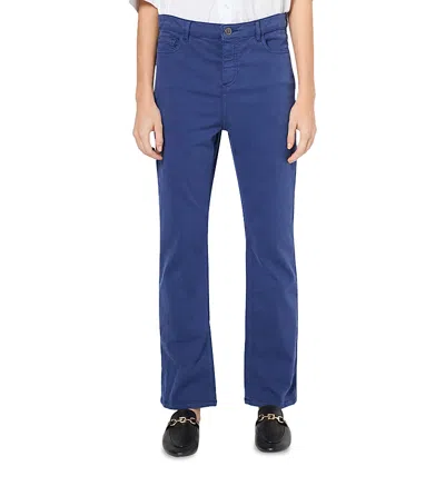 Gerard Darel Lune Straight Leg Pants In Ink