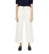 Gerard Darel Lunelle Wide Leg Pants In Ecru