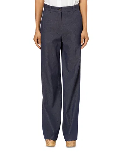 Gerard Darel Lydra Flare Pants In Blue
