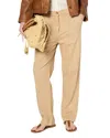 Gerard Darel Lysee High Rise Straight Leg Jeans In Camel