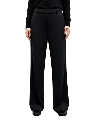 Gerard Darel Mada Wide Leg Pants In Black