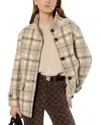 Gerard Darel Manuela Coat In Brown