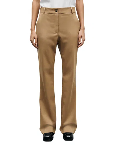 Gerard Darel Mel Flare Pants In Brown