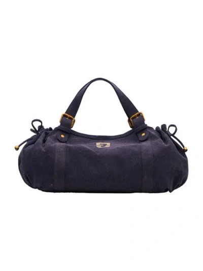 Gerard Darel Metropolitan Weekend Shoulder Satchel In Blackcurrant