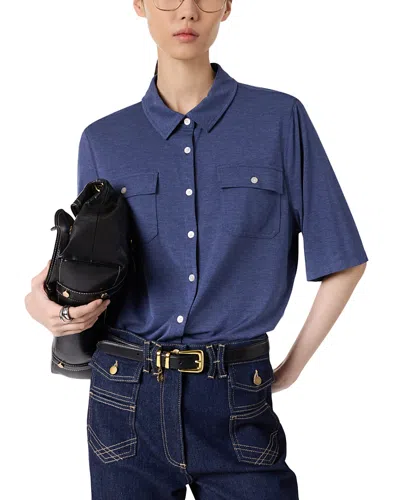Gerard Darel Myla Shirt In Blue