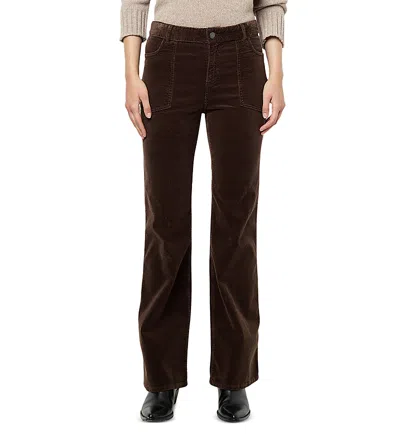 Gerard Darel Nazia Wide Leg Pants In Camel