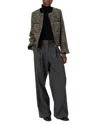 Gerard Darel Nour Tweed Jacket In Brown