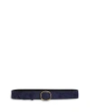 Gerard Darel Paloma Sliding Buckle Belt In Navy