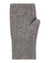 Gerard Darel Paoline Cashmere Fingerless Gloves In Gray