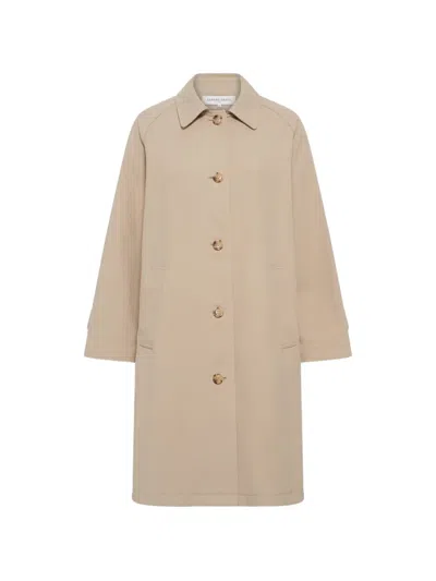 Gerard Darel Parisa Button-up Coat In Brown