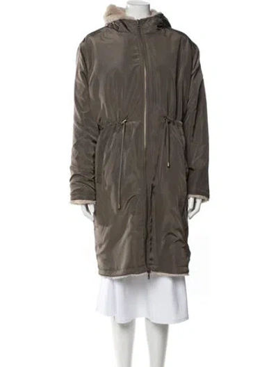 Pre-owned Gerard Darel Parka In Brown