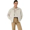 Gerard Darel Pheona Reversible Jacket In White