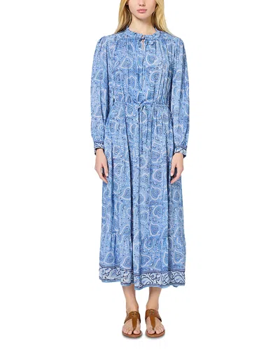 Gerard Darel Piana Maxi Dress In Blue