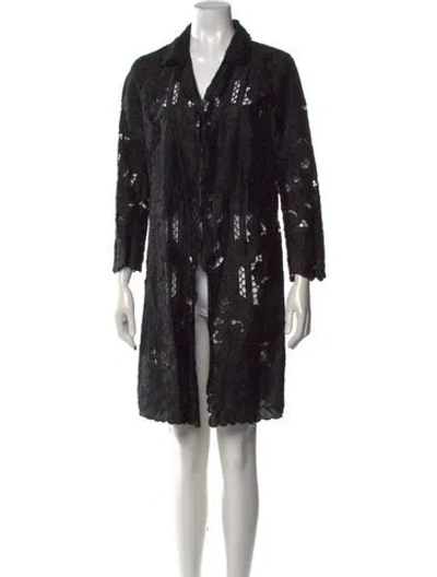 Pre-owned Gerard Darel Printed Mini Dress In Black