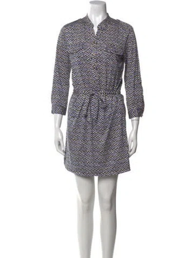Pre-owned Gerard Darel Printed Mini Dress In Multi