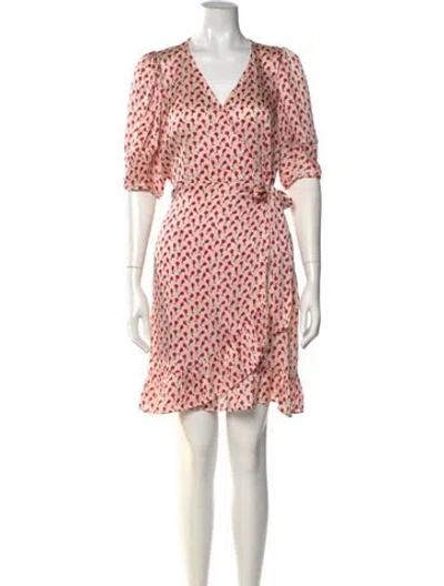 Pre-owned Gerard Darel Printed Mini Dress In Neutral