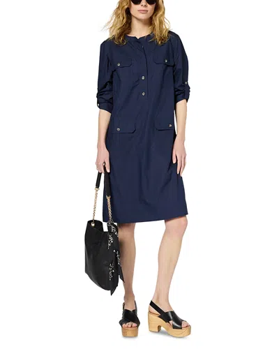 Gerard Darel Pyrene Cotton Dress In Ink