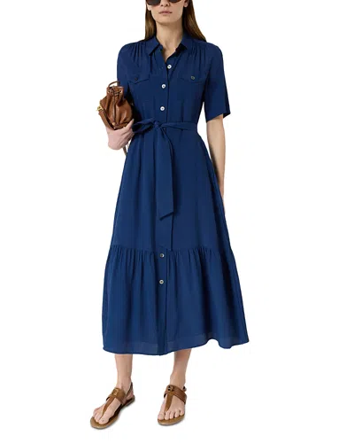 Gerard Darel Raina Dress In Blue