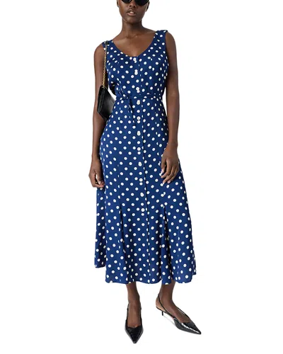 Gerard Darel Ravita Dress In Blue