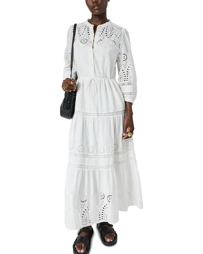 Gerard Darel Rhonie Eyelet Dress In Multi