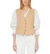 Gerard Darel Rimelle Vest In Sand