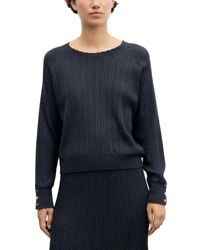 Gerard Darel Rita Ribbed Sweater In Multi