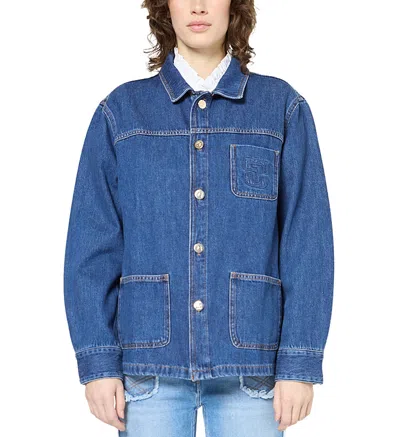 Gerard Darel Ritza Jacket In Blue