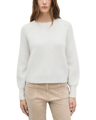 Gerard Darel Riya Raglan Sleeve Sweater In White
