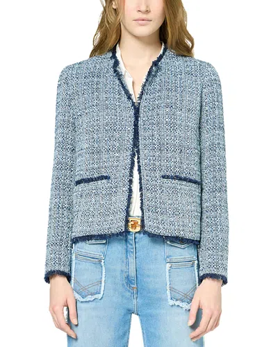 Gerard Darel Romeline Jacket In Indigo