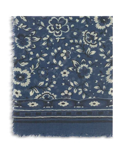 Gerard Darel Rosalyn Wool Scarf In Purple