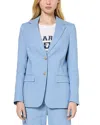 Gerard Darel Rosette Jacket In Blue
