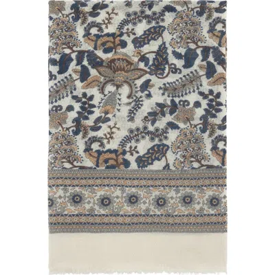 Gerard Darel Rozanne Floral Scarf In Multi