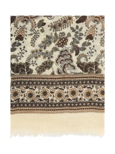 Gerard Darel Sandie Printed Scarf In Multi