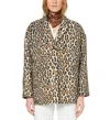 Gerard Darel Sania Cat Print Jacket In Straw