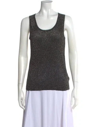 Pre-owned Gerard Darel Scoop Neck Sweater In Multi