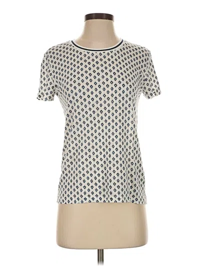 Pre-owned Gerard Darel Short Sleeve T-shirt In Ivory
