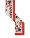 Gerard Darel Siena Silk Square Scarf In Multi