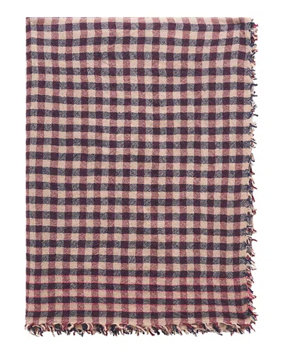 Gerard Darel Silvia Wool Scarf In Redwine