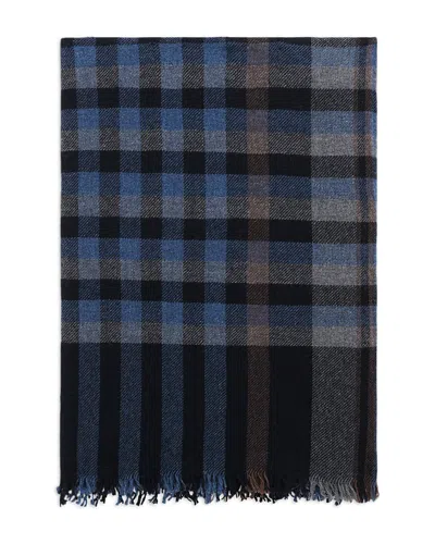 Gerard Darel Sissi Check Wool Scarf In Multi