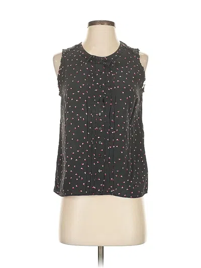 Pre-owned Gerard Darel Sleeveless Blouse In Black